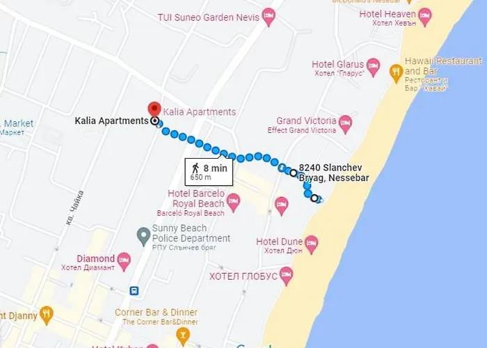 Kalia Sunny 2-zimmer+balkon Lägenhet *